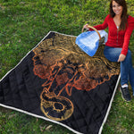 Spiritual Elephant Mandala Print Quilt
