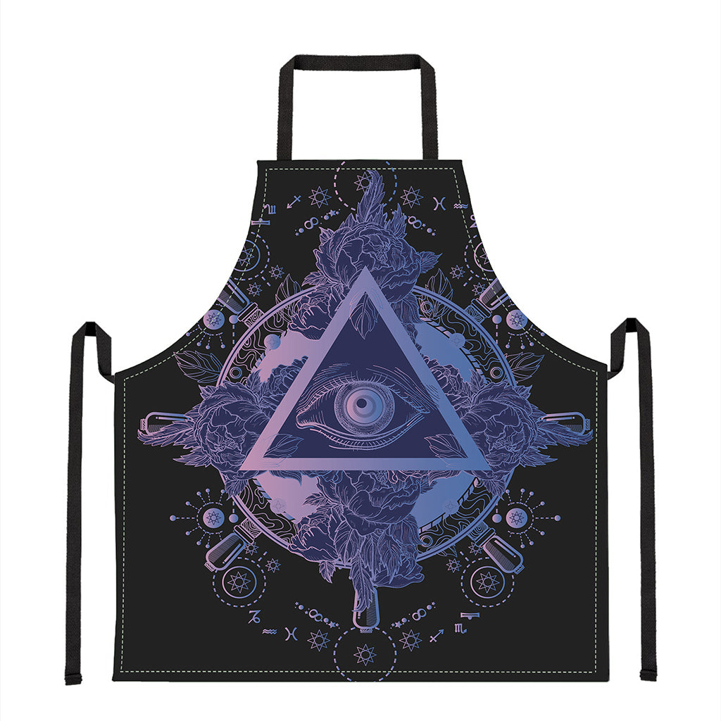 Spiritual Eye of Providence Print Apron