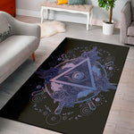 Spiritual Eye of Providence Print Area Rug