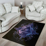 Spiritual Eye of Providence Print Area Rug