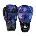 Spiritual Eye of Providence Print Boxing Gloves