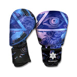 Spiritual Eye of Providence Print Boxing Gloves