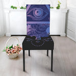 Spiritual Eye of Providence Print Dining Chair Slipcover