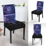 Spiritual Eye of Providence Print Dining Chair Slipcover