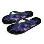 Spiritual Eye of Providence Print Flip Flops