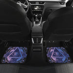 Spiritual Eye of Providence Print Front and Back Car Floor Mats