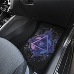 Spiritual Eye of Providence Print Front and Back Car Floor Mats