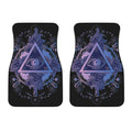 Spiritual Eye of Providence Print Front Car Floor Mats