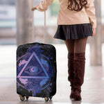 Spiritual Eye of Providence Print Luggage Cover