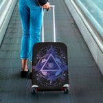 Spiritual Eye of Providence Print Luggage Cover