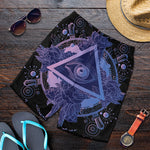 Spiritual Eye of Providence Print Men's Shorts