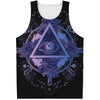 Spiritual Eye of Providence Print Men's Tank Top