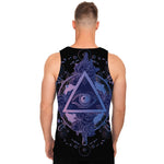 Spiritual Eye of Providence Print Men's Tank Top