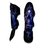 Spiritual Eye of Providence Print Muay Thai Shin Guard