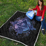 Spiritual Eye of Providence Print Quilt