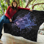 Spiritual Eye of Providence Print Quilt