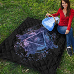 Spiritual Eye of Providence Print Quilt