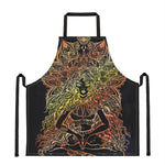 Spiritual Girl Mandala Print Apron