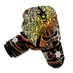 Spiritual Girl Mandala Print Boxing Gloves