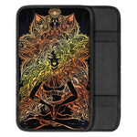 Spiritual Girl Mandala Print Car Center Console Cover