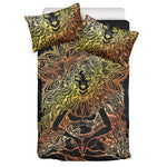 Spiritual Girl Mandala Print Duvet Cover Bedding Set