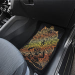 Spiritual Girl Mandala Print Front and Back Car Floor Mats
