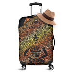 Spiritual Girl Mandala Print Luggage Cover