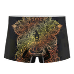 Spiritual Girl Mandala Print Men's Boxer Briefs