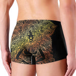 Spiritual Girl Mandala Print Men's Boxer Briefs