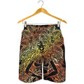 Spiritual Girl Mandala Print Men's Shorts