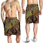 Spiritual Girl Mandala Print Men's Shorts