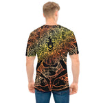 Spiritual Girl Mandala Print Men's T-Shirt