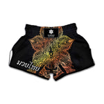 Spiritual Girl Mandala Print Muay Thai Boxing Shorts