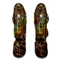 Spiritual Girl Mandala Print Muay Thai Shin Guards