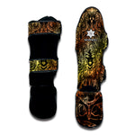 Spiritual Girl Mandala Print Muay Thai Shin Guard
