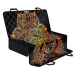Spiritual Girl Mandala Print Pet Car Back Seat Cover