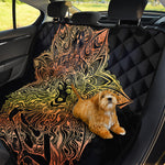Spiritual Girl Mandala Print Pet Car Back Seat Cover