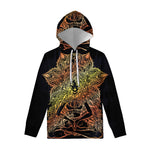 Spiritual Girl Mandala Print Pullover Hoodie