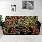 Spiritual Girl Mandala Print Sofa Cover