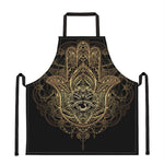 Spiritual Hamsa Hand Of Fatima Print Apron