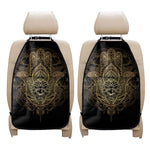 Spiritual Hamsa Hand Of Fatima Print Car Seat Organizers