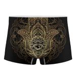 Spiritual Hamsa Hand Of Fatima Print Men's Boxer Briefs