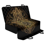 Spiritual Hamsa Hand Of Fatima Print Pet Car Back Seat Cover