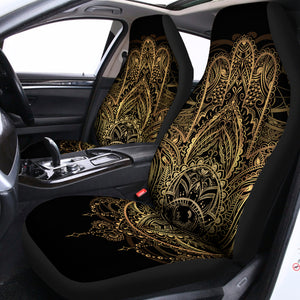 Spiritual Hamsa Hand Of Fatima Print Universal Fit Car Seat Covers