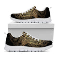 Spiritual Hamsa Hand Of Fatima Print White Running Shoes
