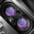 Spiritual Om Mandala Print Car Coasters