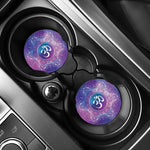 Spiritual Om Mandala Print Car Coasters