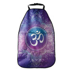 Spiritual Om Mandala Print Car Seat Organizers