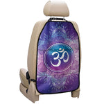 Spiritual Om Mandala Print Car Seat Organizers