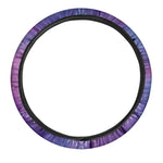 Spiritual Om Mandala Print Car Steering Wheel Cover